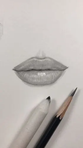 素描技巧教你一个简单画嘴唇的方法
