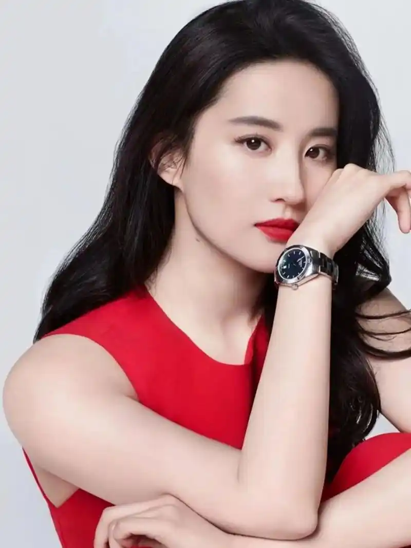 红衣气质美人 #刘亦菲