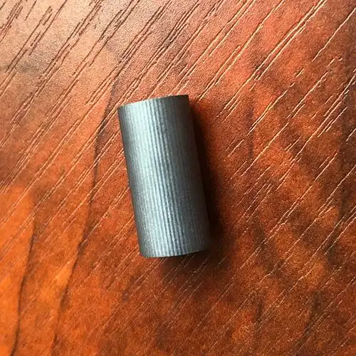 加工实例/单晶硅切割圆柱形记录/工件直径114 mm,厚度2mm