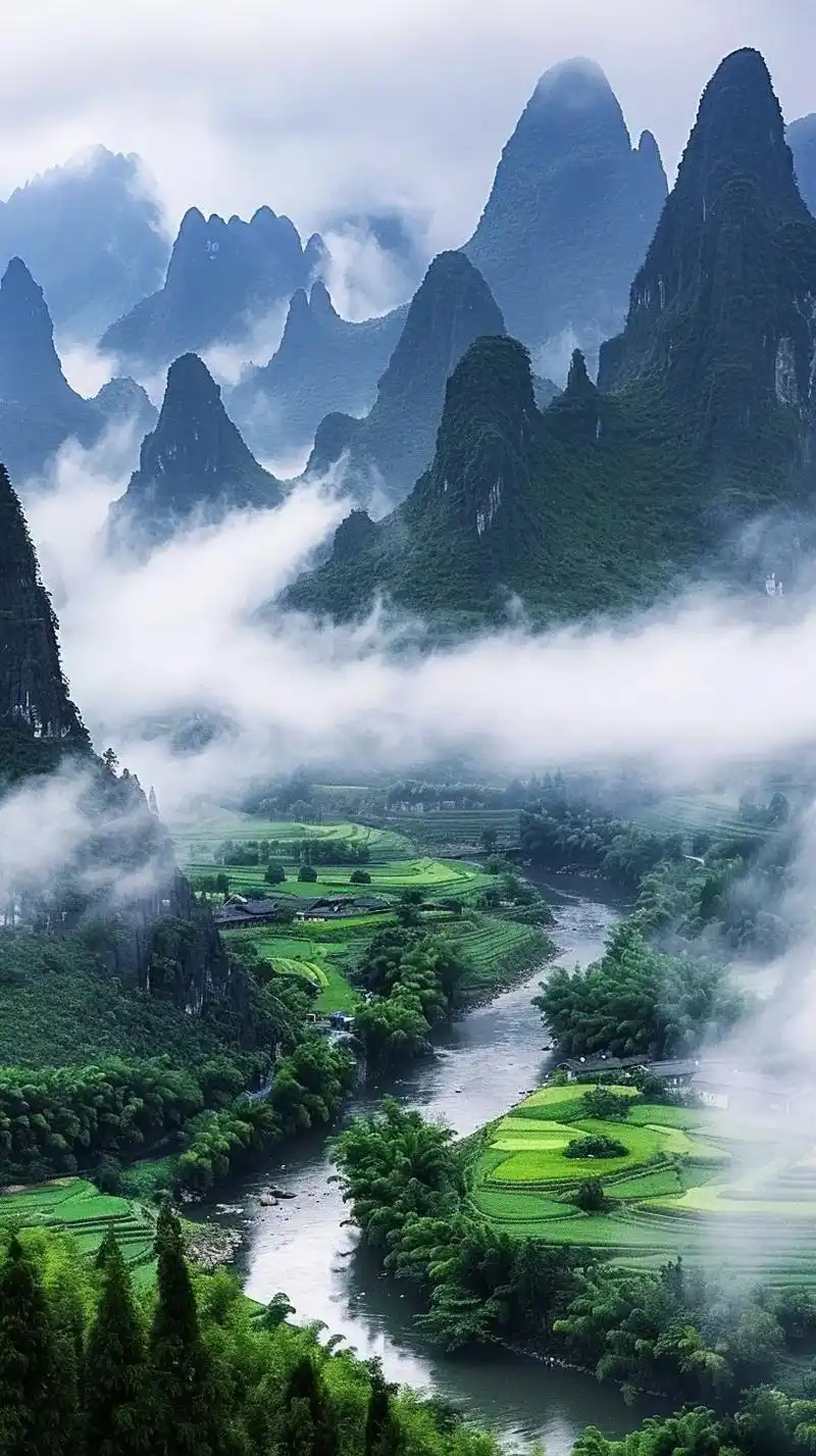 壁纸 风景 山水 桌面 816_1456 竖版 竖屏 手机