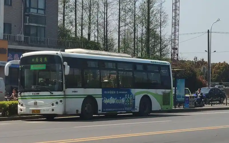 【海通公交pov038】上海奉贤公交西莲线全程(西渡方向)前挡 三语报站