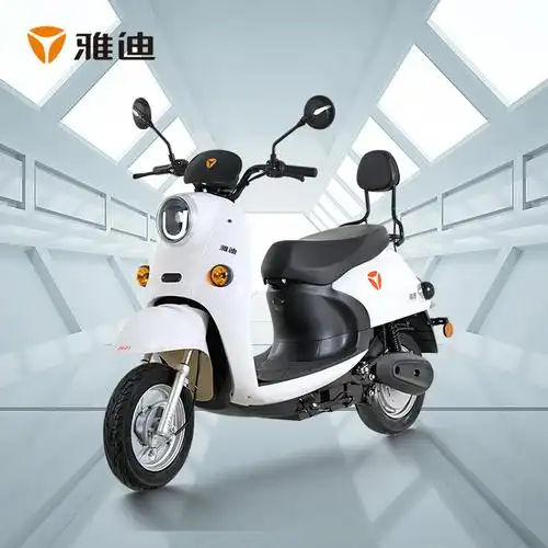 雅迪yadea新款米彩2020时尚龟王电动车电池轻便电动摩托车男女通用
