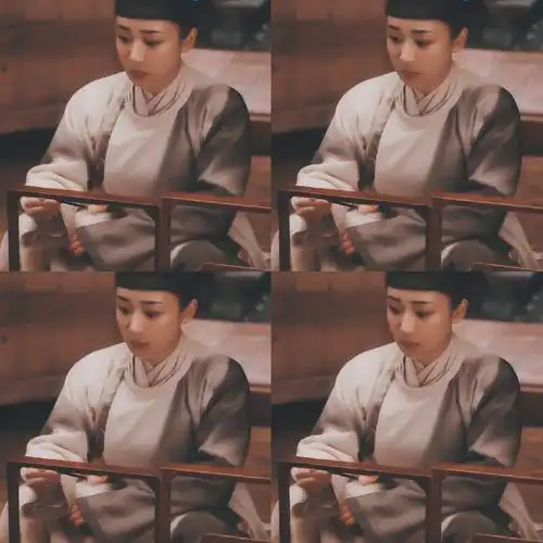 杨紫青簪行 杨崇古图