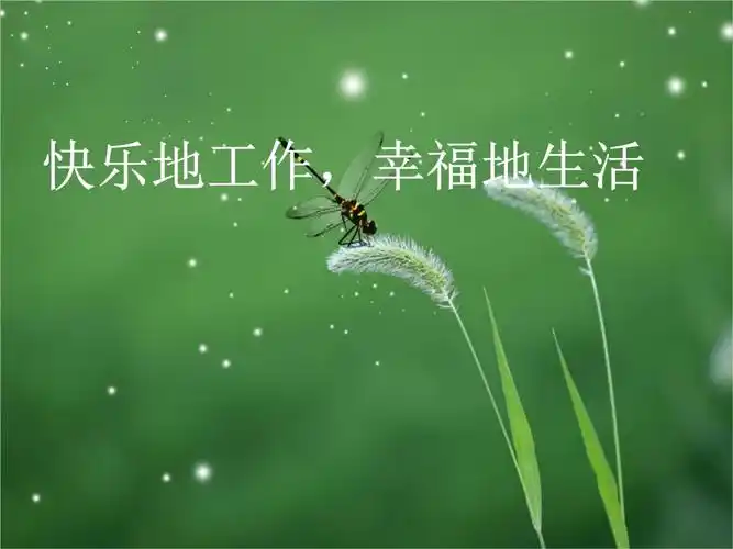 快乐地工作_幸福地生活.ppt