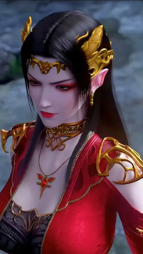 的霸气,估计也只有火火能顶得住了 #国漫女神 #斗破苍穹 #动态壁纸