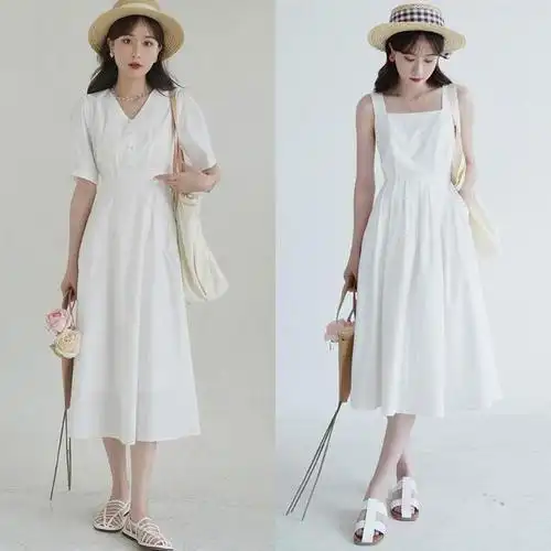 白色裙子配什么颜色鞋子,白色裙子配什么颜色鞋子夏天(教你把"白色