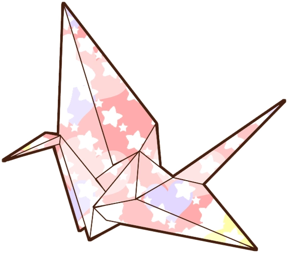 贴纸gif卡通gif千纸鹤gif纸鹤gif折纸gif