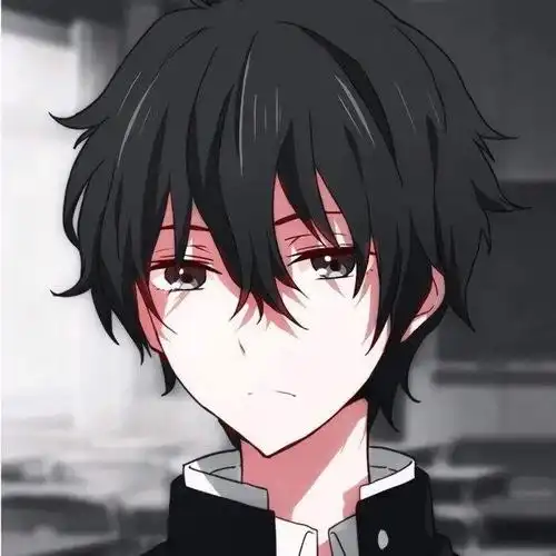 帅我一脸男生动漫头像我的二次元头像比你可