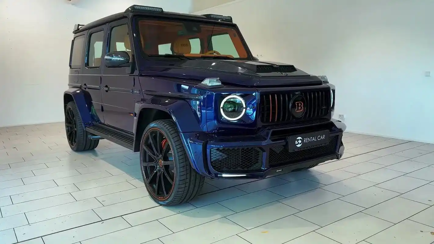 男人的终极座驾奔驰巴博斯g800