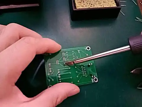 二极管三极管焊接