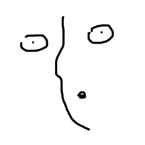 超级简单的线条头像