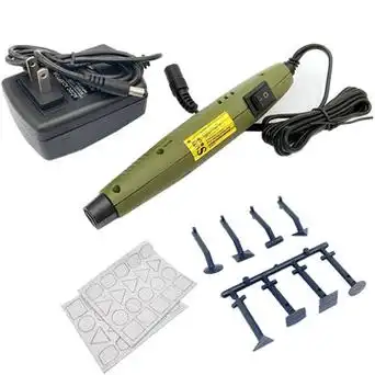 跨境p500-15迷你打磨机 木头砂光机手办模型抛光工具diy手持磨床