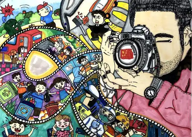 "彩云杯"中小学生绘画比赛·小学组一等奖获奖作品展示(1)