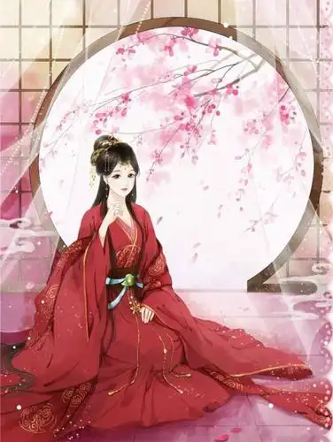 古风美人图因为我见美人多妩媚