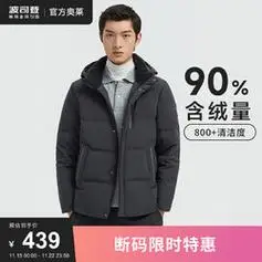 bosideng 波司登 羽绒服男短款百搭可脱卸帽保暖外套b00145111f 钢铁