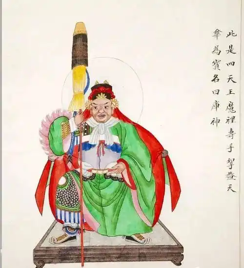 民俗画民间神像图50幅