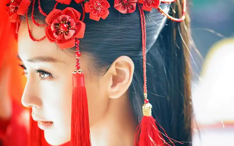 angelababy杨颖唯美古风高清桌面壁纸