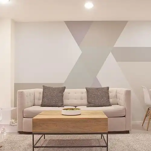 几何墙面,集创意与设计于一身,提升格调