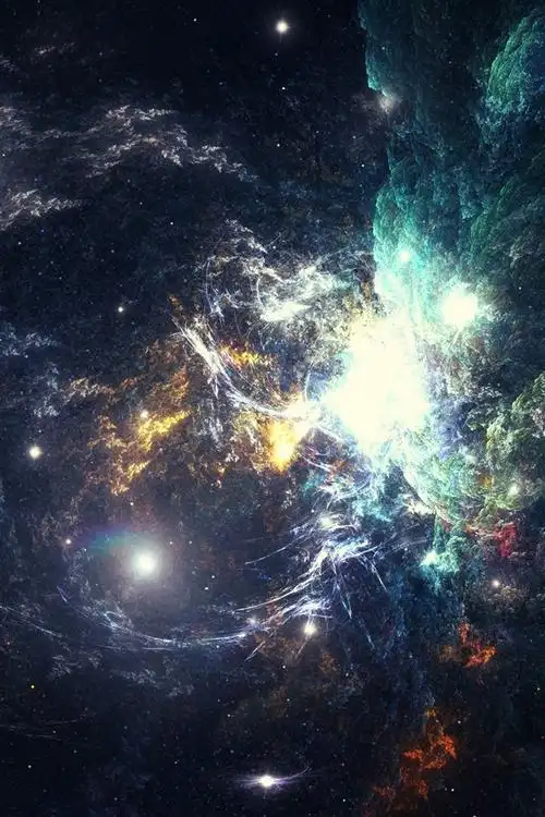 星云,空间,星系,星星,明亮 4k