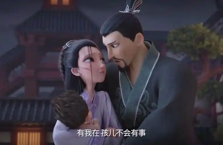 重看《哪吒之魔童降世》:细细品味这三个细节,确实让人"泪目"_李靖和