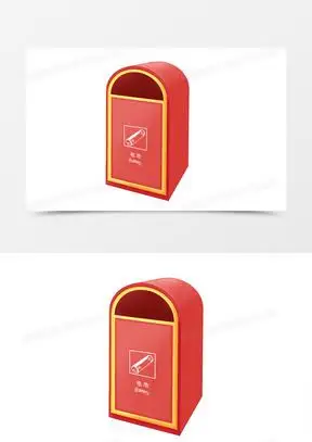 垃圾分类电池回收垃圾桶