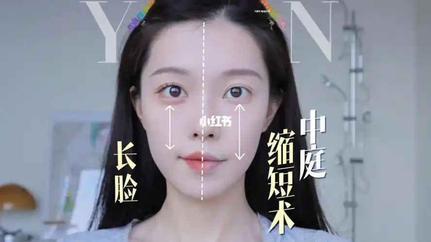 手把手教你如何通过化妆改善面中,让脸视觉上变短7815-9799