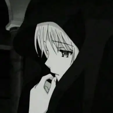 qq头像动漫女生冷酷伤感黑白丧的女生黑白头像伤感高清