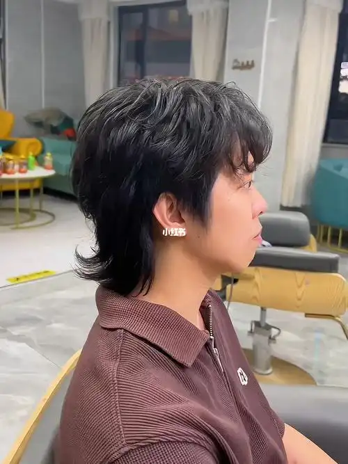 高层次卷发日系卷发发型蓬松感随意吹干即可 纹理感很强在家打理方便