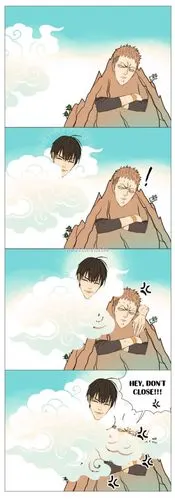 19天#,old先,贱炸,漫画,插画,动漫,男头,帅哥,bl,贺天,红毛