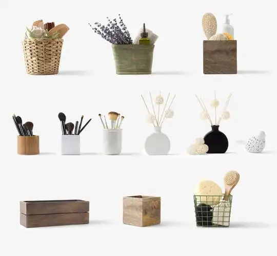 简约装饰家居生活用品素材免费下载_觅元素