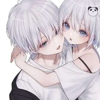 可爱萌qq情侣头像呆萌情侣头像qq头像