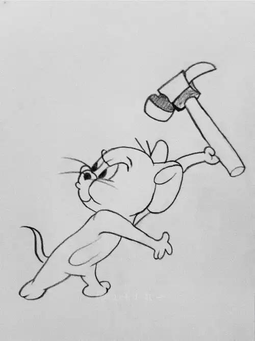 今日简笔画杰瑞内有教程