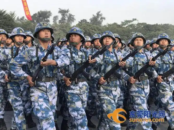 沙角部队训练基地举行新兵训练成果展示活动_东莞阳光网