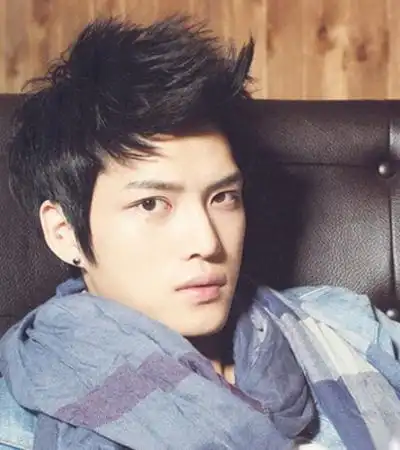 韩式飞机头发型图片帅