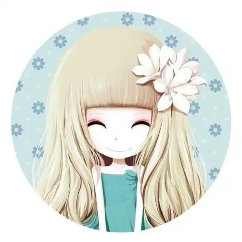 微信头像女唯美图片大全 甜美手绘卡通微信女生头像