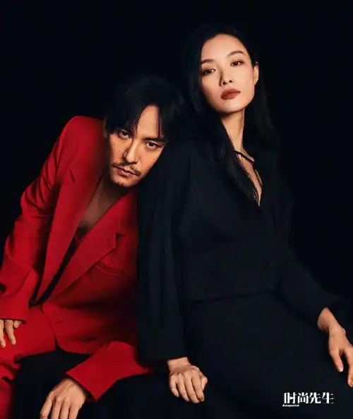 张震倪妮时尚先生双人封##张震倪妮澳门漫游记