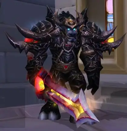 魔兽世界牛头幻化这张图片是什么套装啊?