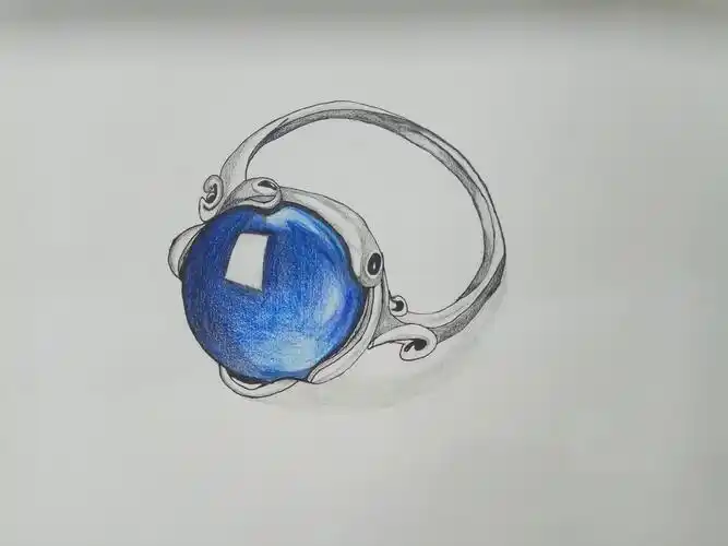 手绘戒指-彩铅|插画|插画习作|sifeng9527 - 原创作品 - 站酷 (zcool)