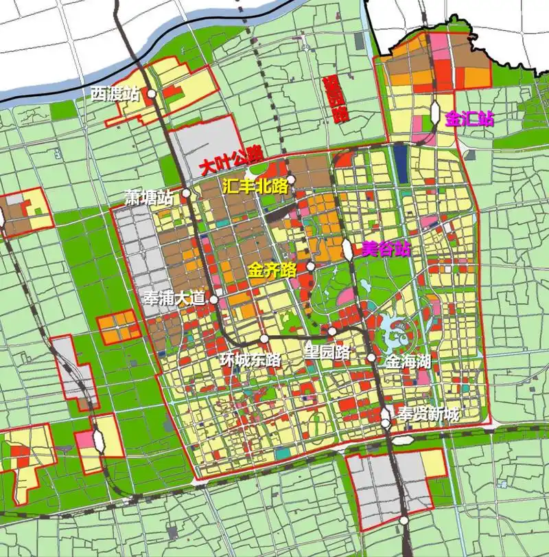 上海奉贤南桥常被网友戏称为"宇宙中心",轨道交通真可能加码