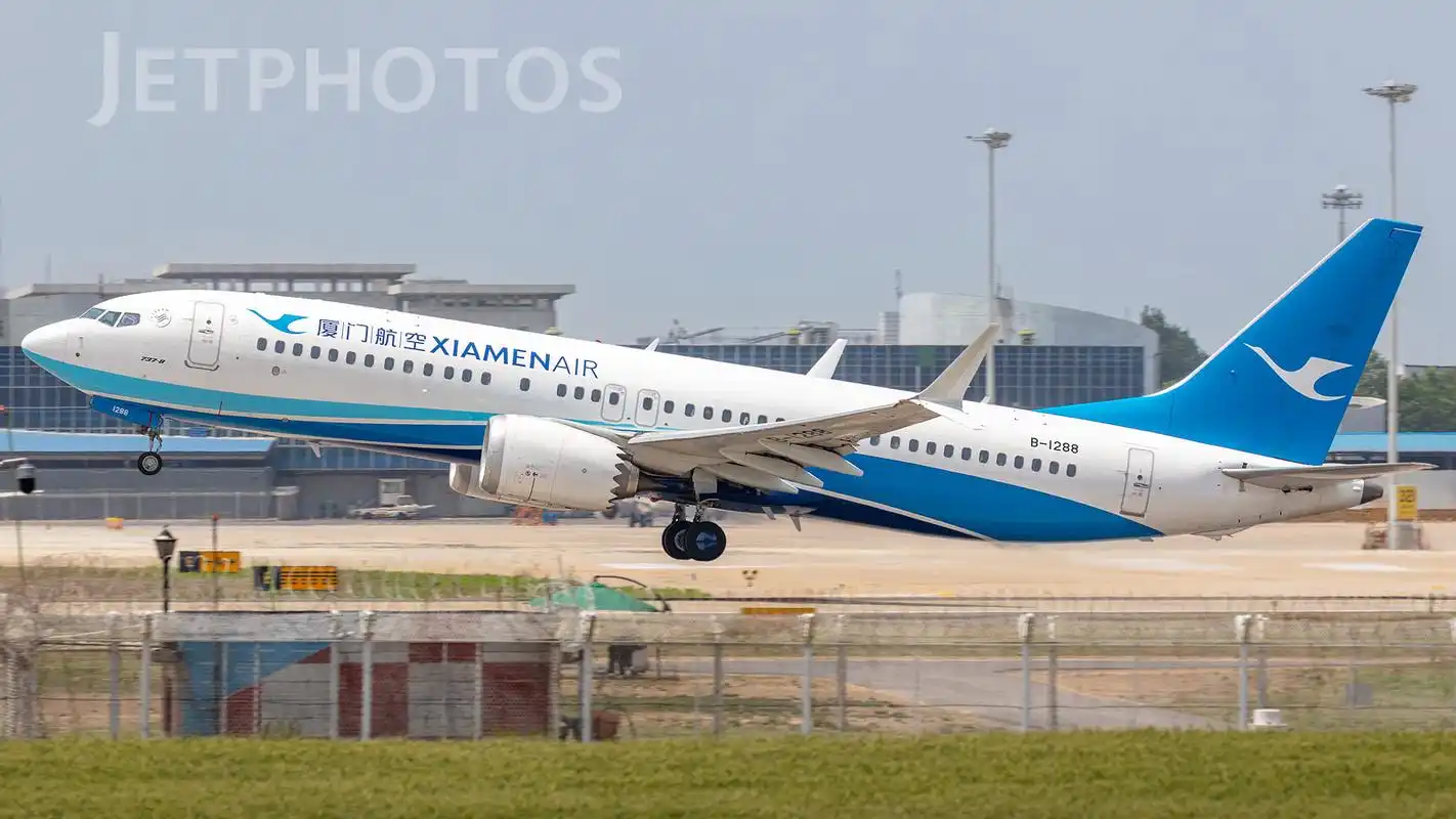 图片欣赏:厦门航空的波音737max-8