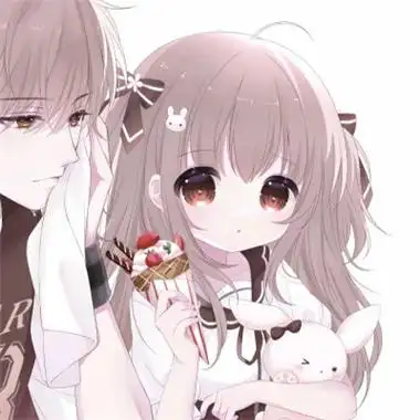 唯美风格动漫情侣头像66张 平淡又甜蜜_情侣动漫头像_头像屋