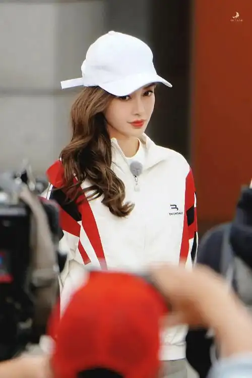 angelababy奔跑吧新发色