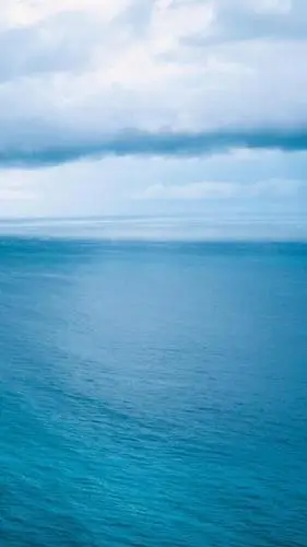 风平浪静的大海