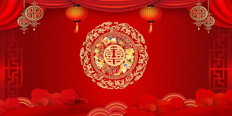 红色婚礼背景-红色婚礼背景图片-红色婚礼背景素材-觅知网