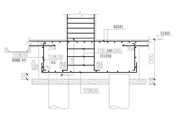承台配筋大样图