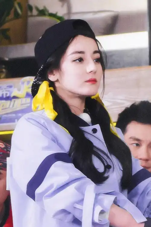 迪丽热巴跑男黄丝带