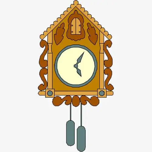 时钟卡通创意图片