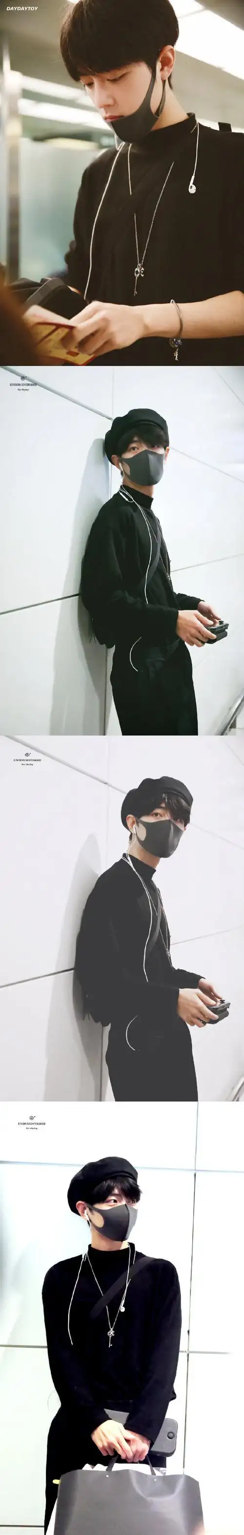 肖战机场路透##星姐微博