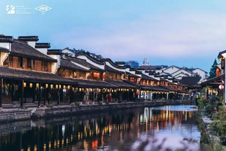 江南水乡绍兴柯桥古镇