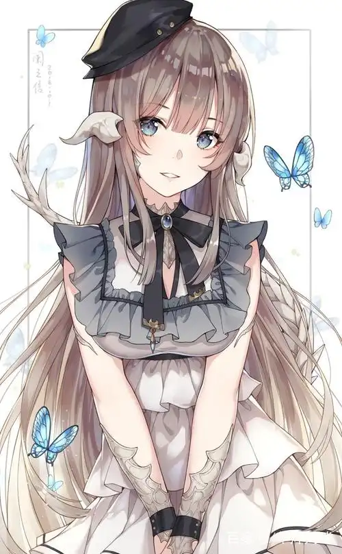 唯美古风二次元美女壁纸,昨夜落花飘零,而今人归何处